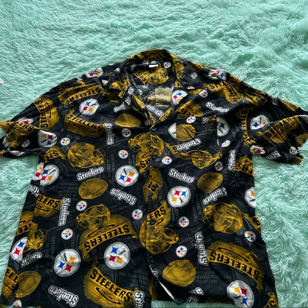 Mens Steelers Dress Shirt